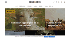 Desktop Screenshot of historiek.net